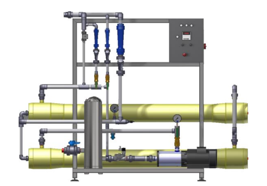 Industrial reverse osmosis system BC 8-G