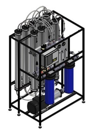 Industrial reverse osmosis system BC 4-G
